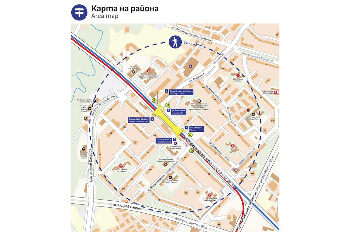 MS 13 Area map